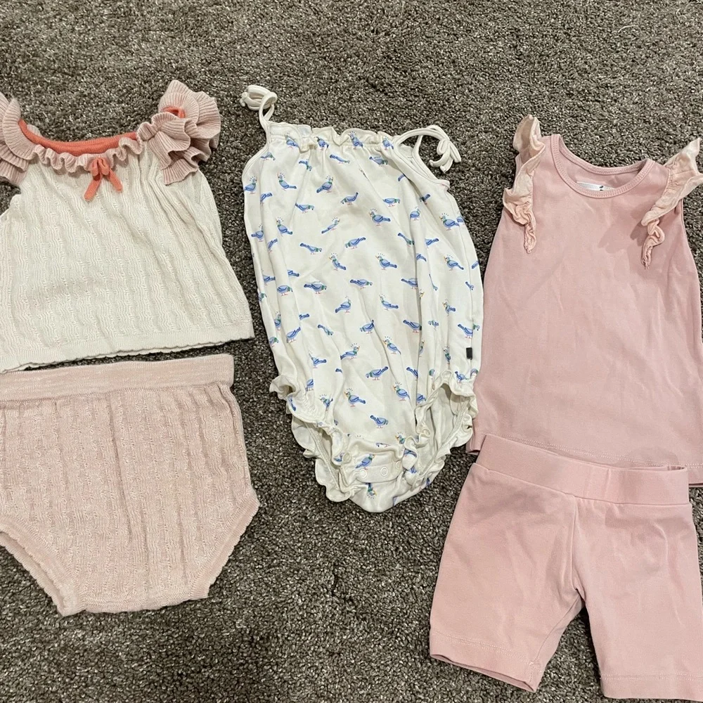 Tun Tun Oeuf Baby Girl Clothing Set - Picture 1 of 2